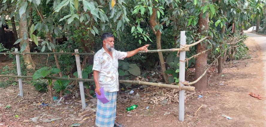 ভাঙ্গায় প্রবাসীর জায়গা জোরপূর্বক দখলের অভিযোগ